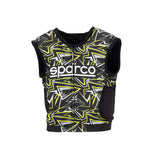Kylkisuojaliivi Sparco SJ PRO K-3 Musta/Keltainen