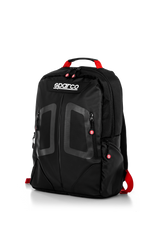 Sparco Stage reppu musta/punainen