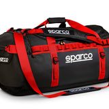 Laukku sparco dakar duffle iso musta/punainen