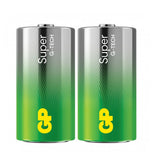 GP Super Alkaline C-paristo, 14A/LR14, 2-pack