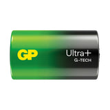 GP Ultra Plus Alkaline D-paristo, 13AUP/LR20, 2-pakkaus