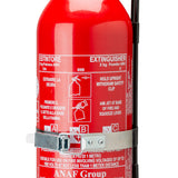 Jauhesammutin 2 kg Sparco