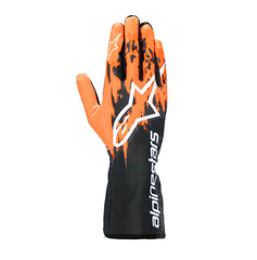 Ajohanskat Alpinestars Tech-1 K V3 Musta/Oranssi