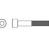 Kuusiokoloruuvi 5 x 45, 10-pack