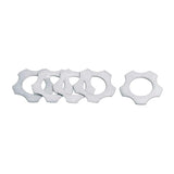 Hopeinen aluslevy kiertokangelle 18x1mm