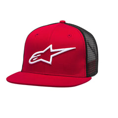 Lippis Corp Trucker  Punainen/musta