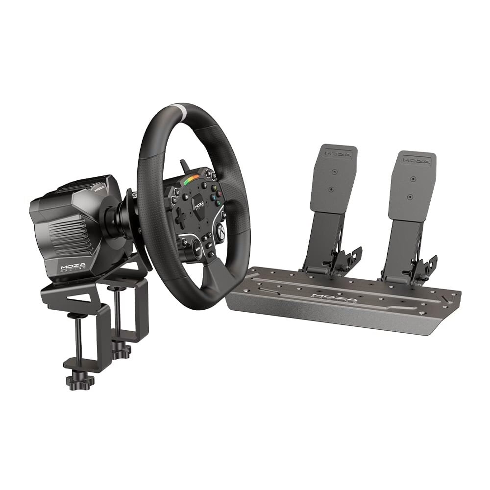 Moza R3 Racing Wheel and Pedals for Xbox & PC